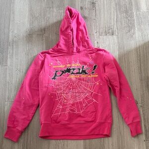 Pink Spyder Unisex Hoodie